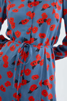 Poppy Print Dress