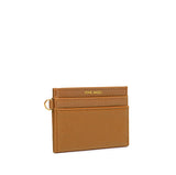 Alex Card Holder - Mustard Pebbled