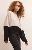 Colourblock Modal Sweatshirt - Black