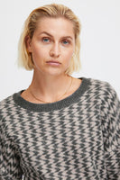 Bizzi Pullover - Heather Rose