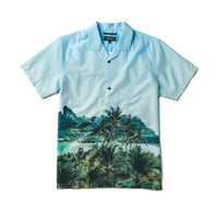 Gonzo Camp Collar Woven - Hinano Otemanu Light Blue
