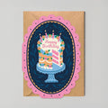Birthday Cake Greeting Card