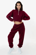 Polar Fleece Sweapants - Bordeaux
