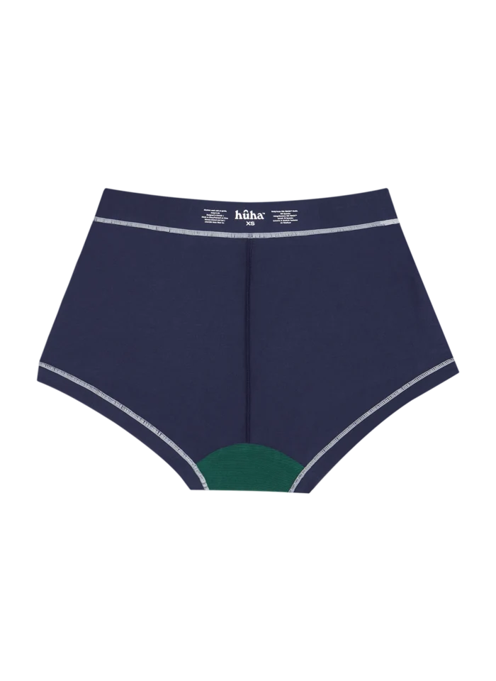 Mineral Brief - Navy/White