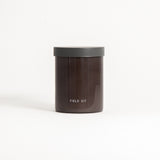 Lumberjack Glass Candle with Metal Lid