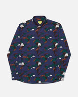 Mountain Dragon Printed Long Sleeve Shirt