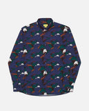 Mountain Dragon Printed Long Sleeve Shirt