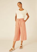 Squares Red Culottes