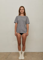 Standard Fit Binding Neck T Shirt