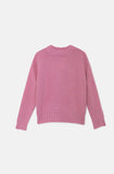 Thick Pink Knit Sweater