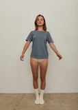 Standard Fit Binding Neck T Shirt