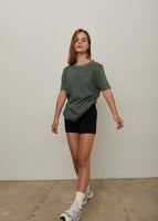 Standard Fit Binding Neck T Shirt