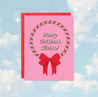 Merry Christmas B's Card