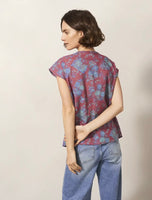 Rae Organic Cotton Top - Pink Multi