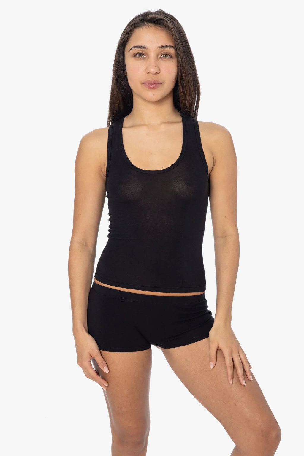 Cheesecloth Scoop Neck Tank