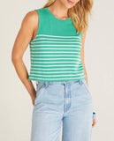 Sloane Stripe Terry Tank