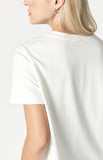 Crew Neck T Shirt - Natural White