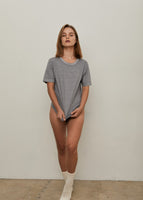 Standard Fit Binding Neck T Shirt