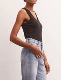 Sirena Rib Tank - Black