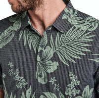 Bless Up Breathable Stretch Shirt - Green Print
