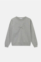 Grey Seam Detail Sweatshirt