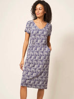 Tallie Eco Vero Jersey Dress - Purple Multi