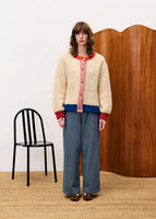 Cyclamen Cardigan - Cream
