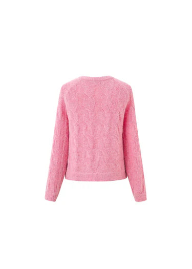 Moore Cardigan - Rose