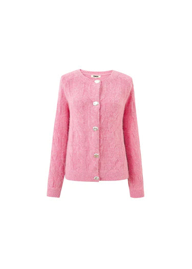 Moore Cardigan - Rose