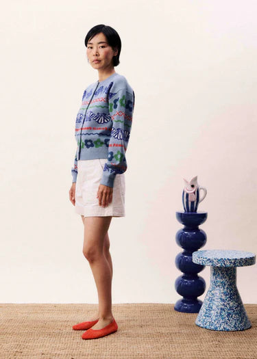 Federica Cardigan - Light Blue