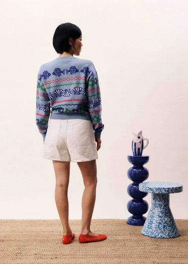 Federica Cardigan - Light Blue