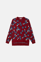 Poppy Print Sweater