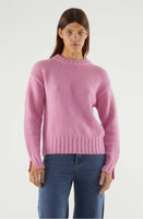 Thick Pink Knit Sweater