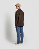 Cabin Forest Green Plaid Shirt Jacket