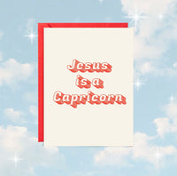 Jesus Is A Capricorn Card