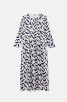 Seal Print Midi Dress