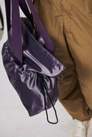 Daily Shiny Twill Bag - Shiny Purple