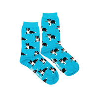 Border Collie Mismatched Socks