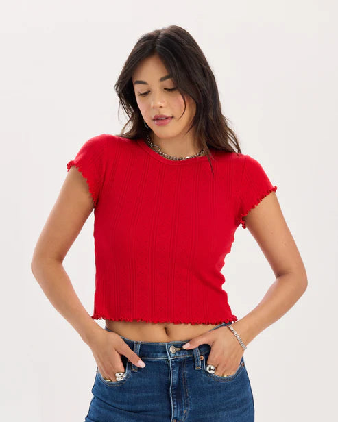 Lily Baby Tee - Cherry Bomb