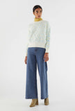 Blue Diamond Jacquard Sweater