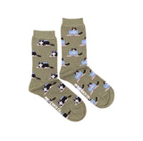 Fluffy Cat Mismatched Socks
