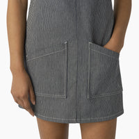 Hickory Stripe Bib Dress