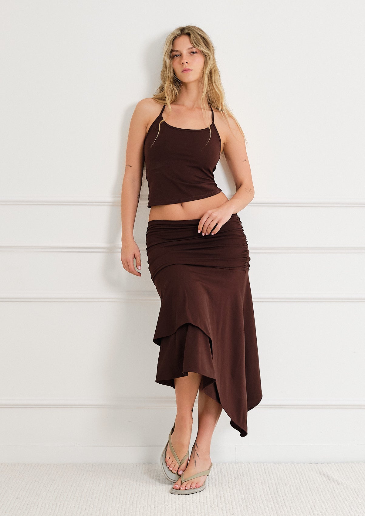 Gresca Top - Chocolate