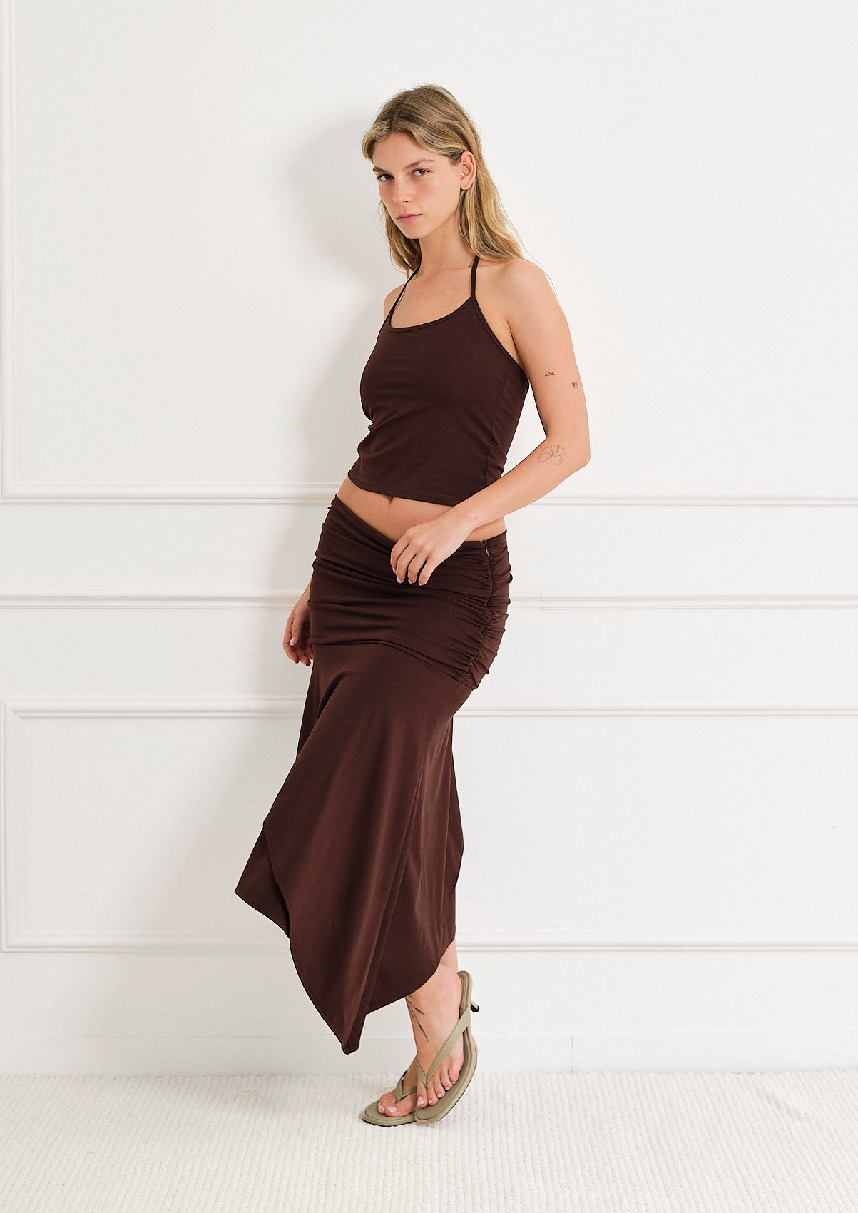 Gresca Top - Chocolate