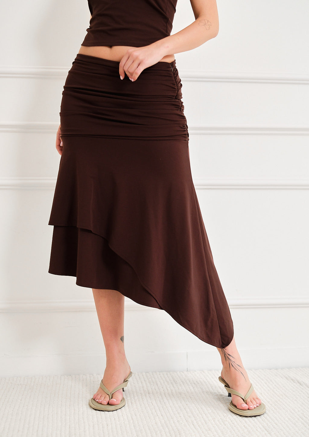 Gresca Skirt - Chocolate
