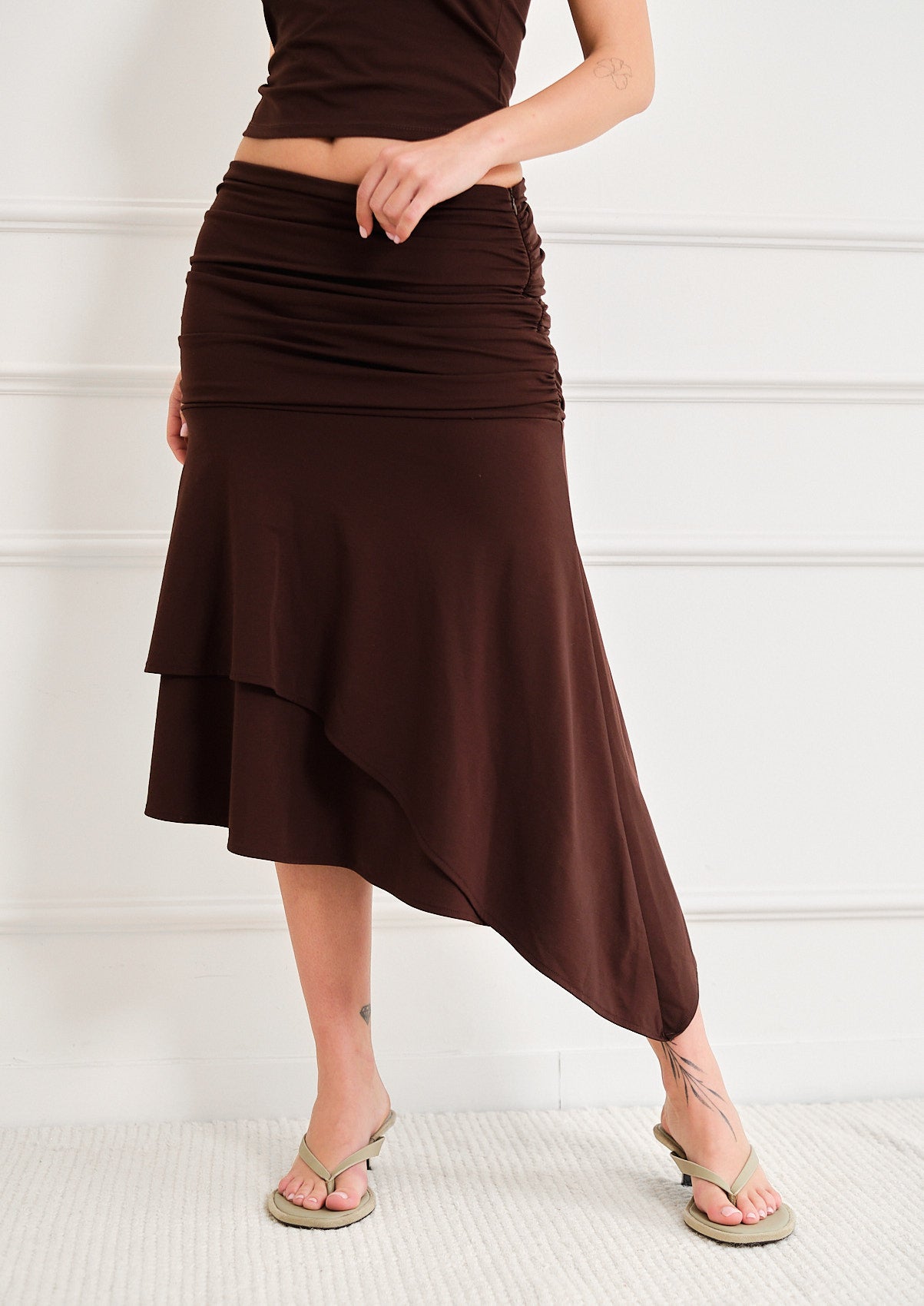 Gresca Skirt - Chocolate