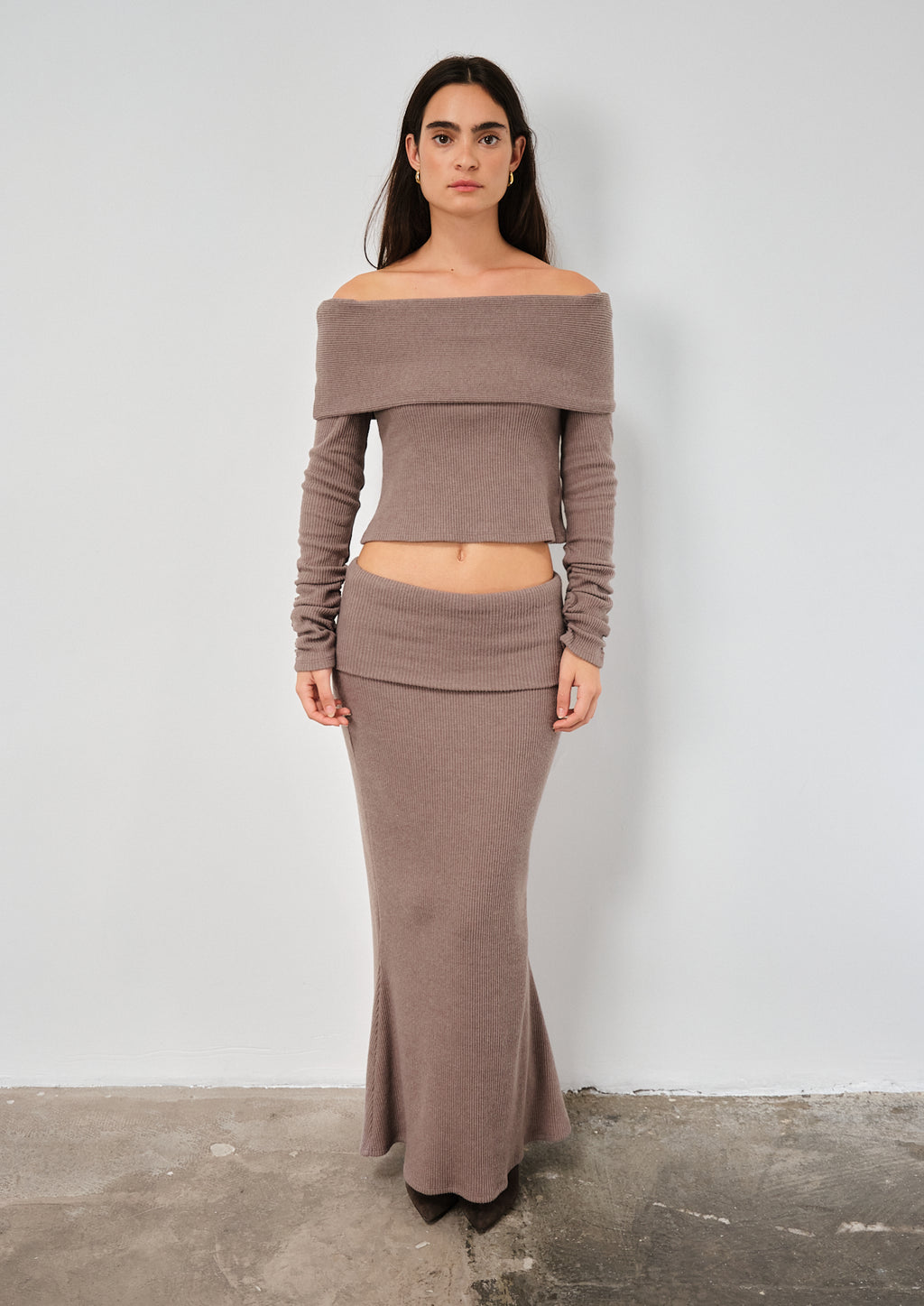 Caricia Skirt - Taupe