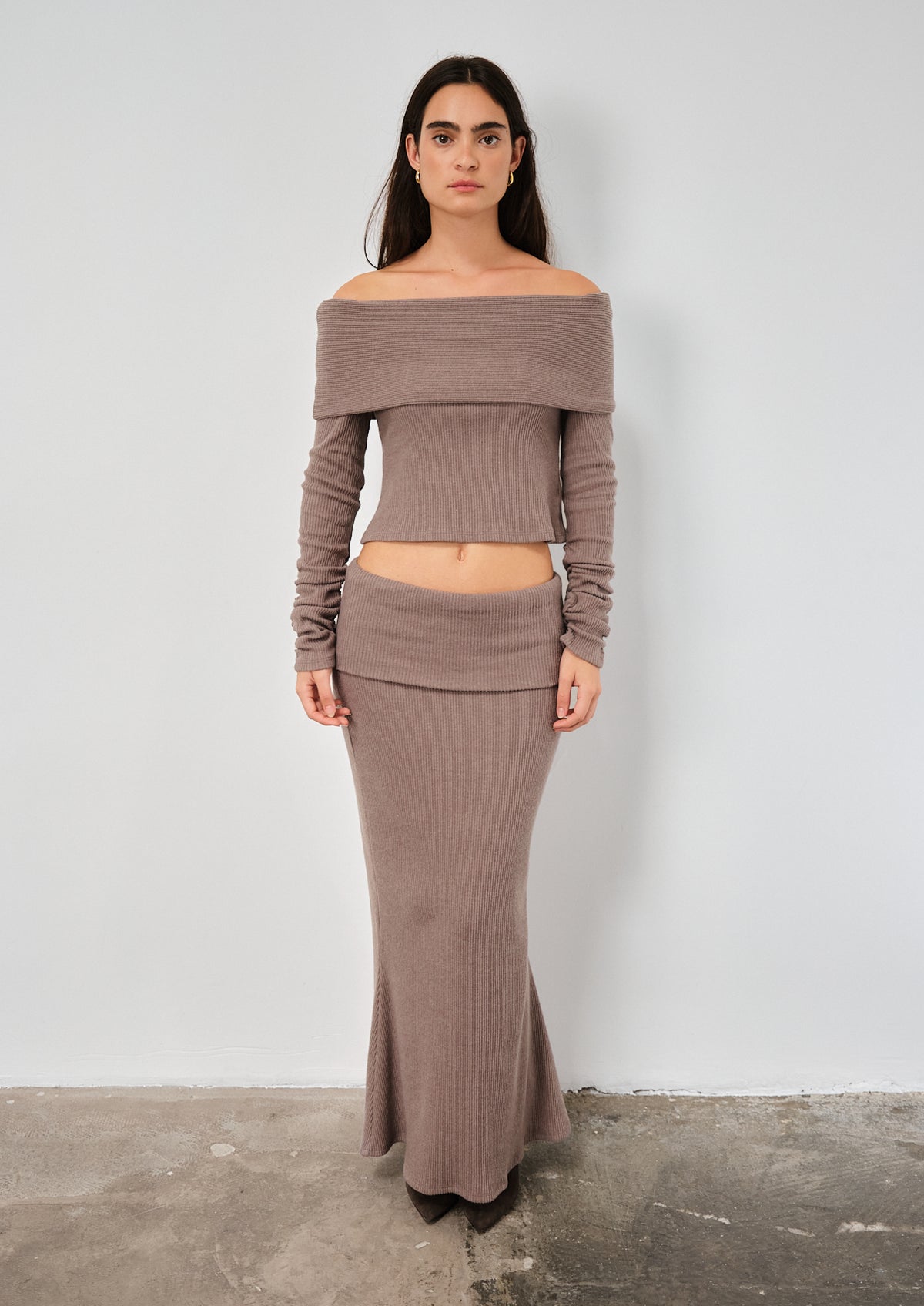 Caricia Skirt - Taupe
