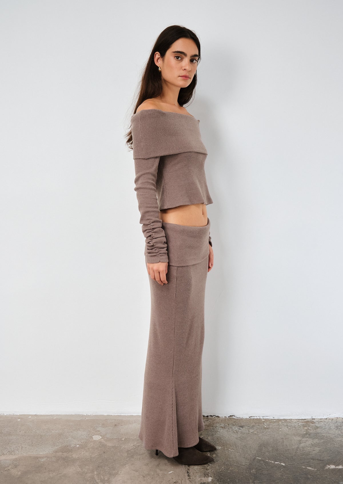 Caricia Skirt - Taupe