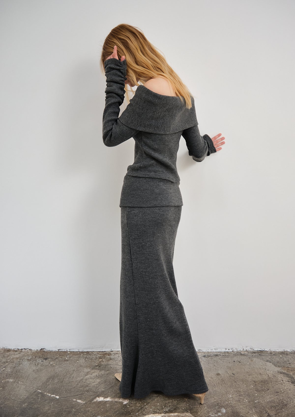 Caricia Skirt - Grey